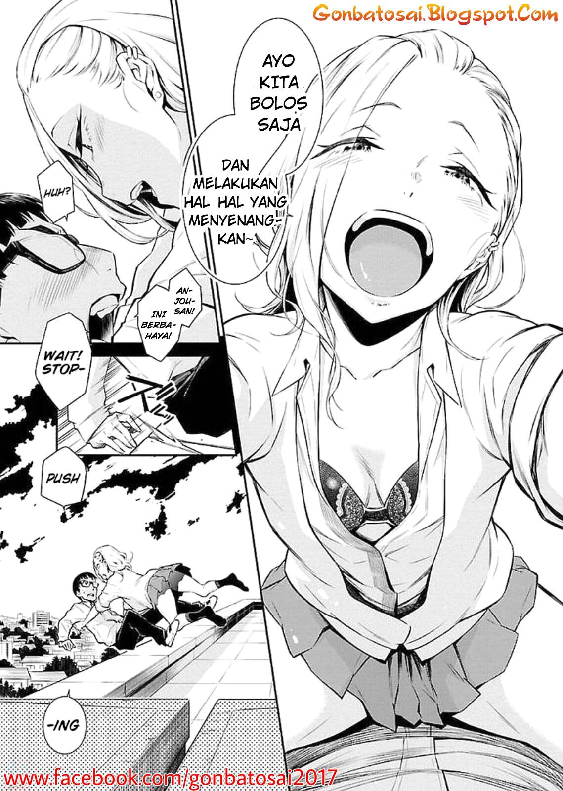 Yancha Gal no Anjou-san Chap 3 - Next Chap 4