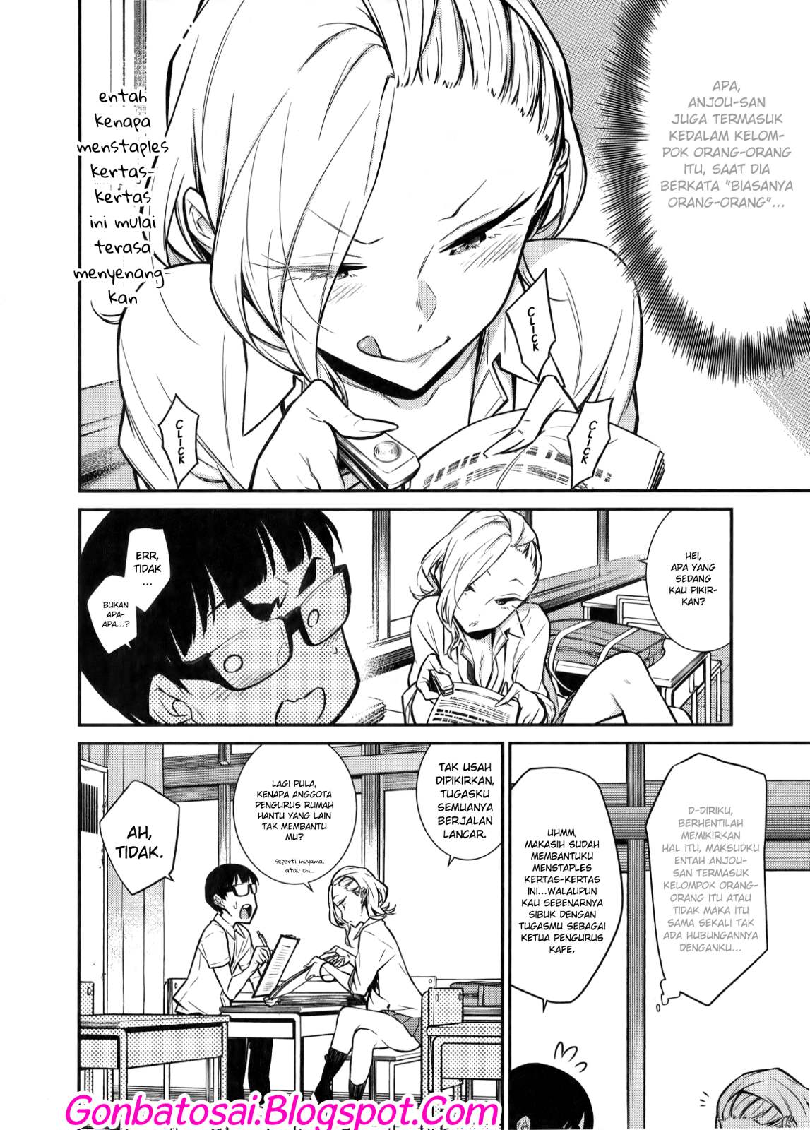 Yancha Gal no Anjou-san Chap 32 - Next Chap 33