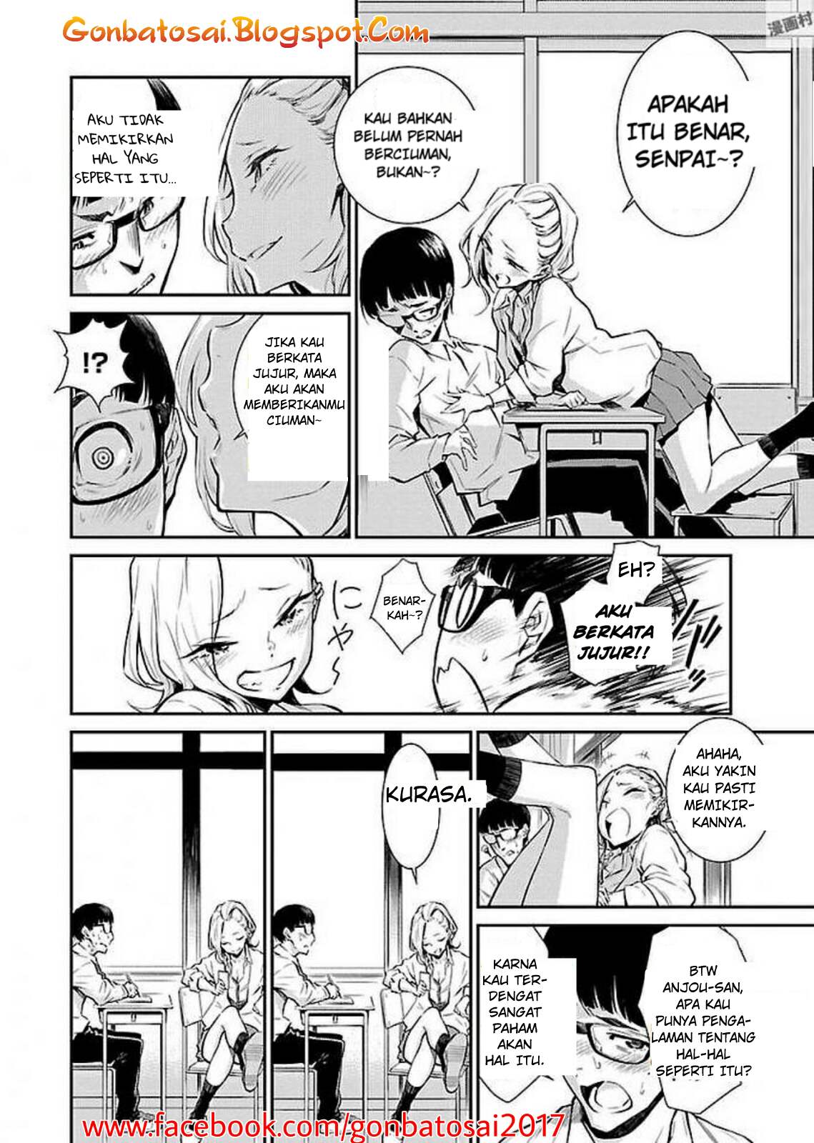 Yancha Gal no Anjou-san Chap 1 - Next Chap 2