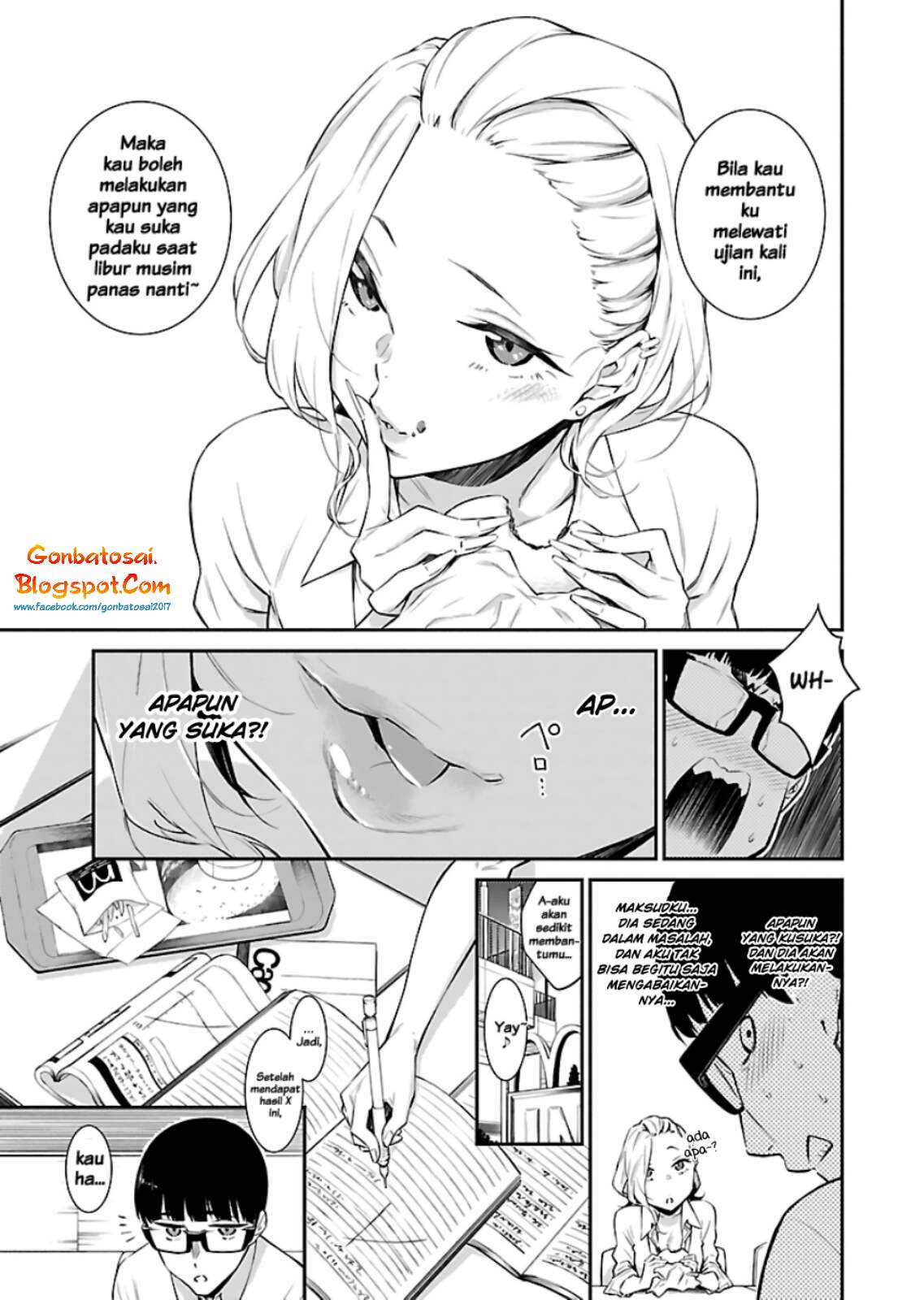 Yancha Gal no Anjou-san Chap 12 - Next Chap 13