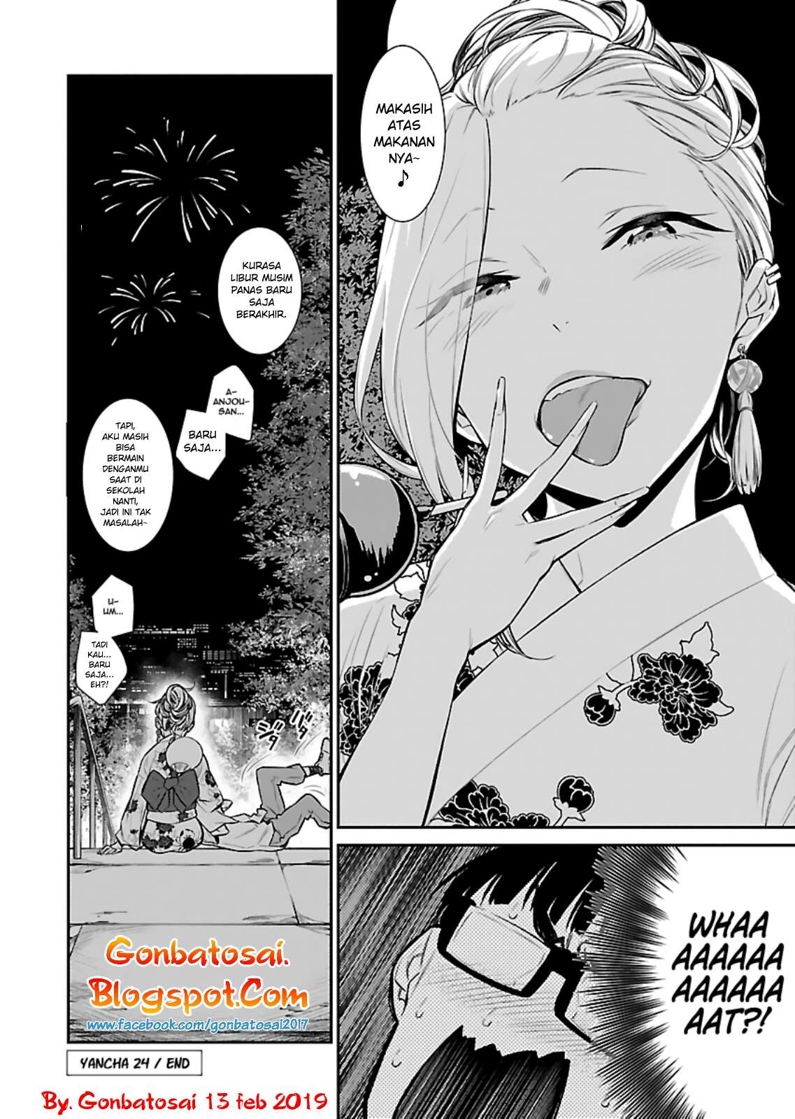 Yancha Gal no Anjou-san Chap 24 - Next Chap 25