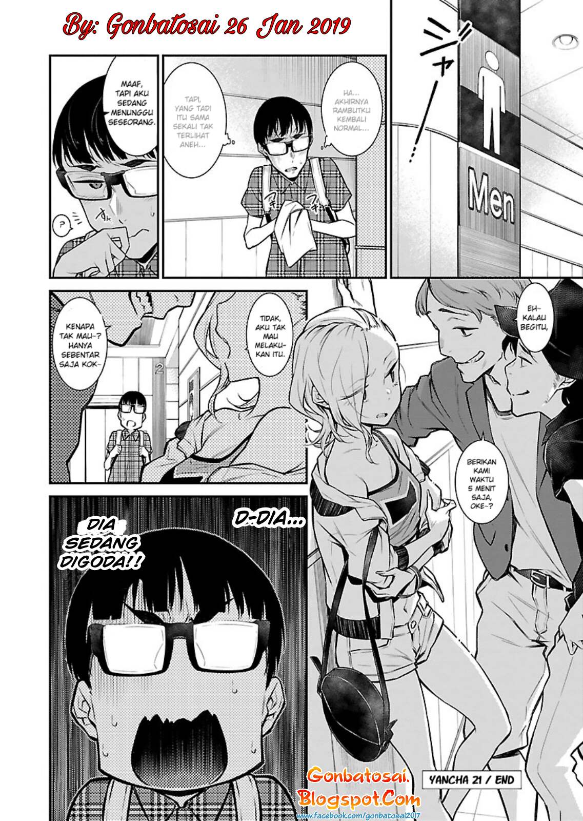 Yancha Gal no Anjou-san Chap 21 - Next Chap 22
