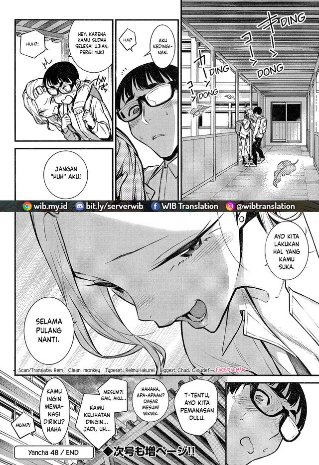 Yancha Gal no Anjou-san Chap 48 - Next Chap 49