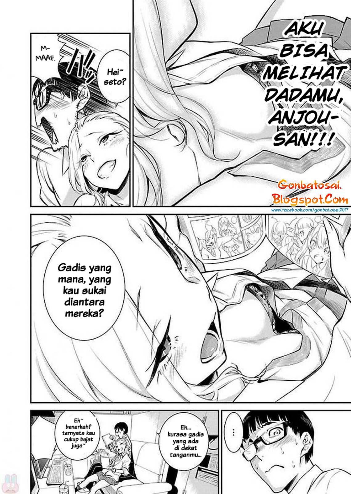 Yancha Gal no Anjou-san Chap 4 - Next Chap 5