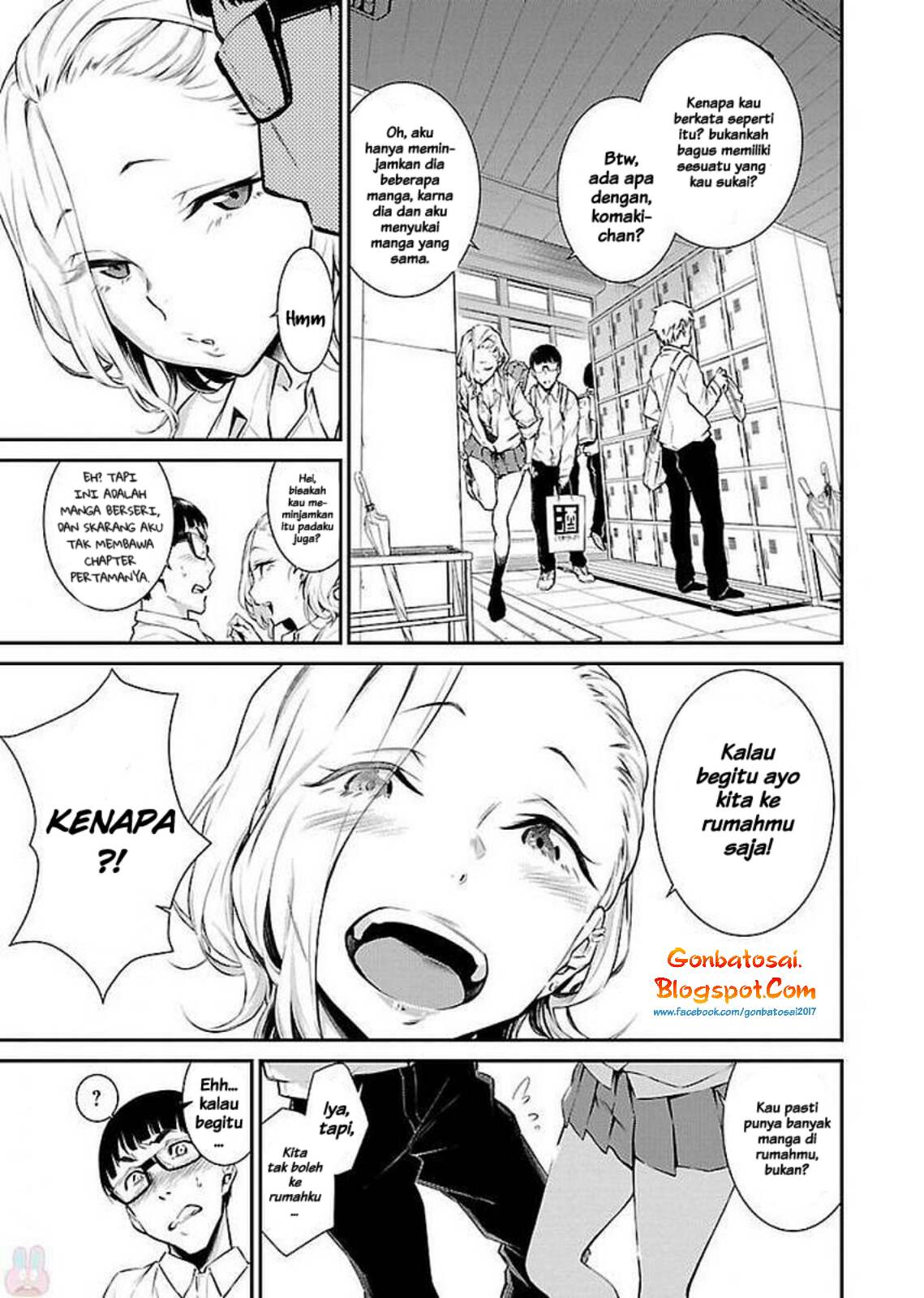 Yancha Gal no Anjou-san Chap 4 - Next Chap 5