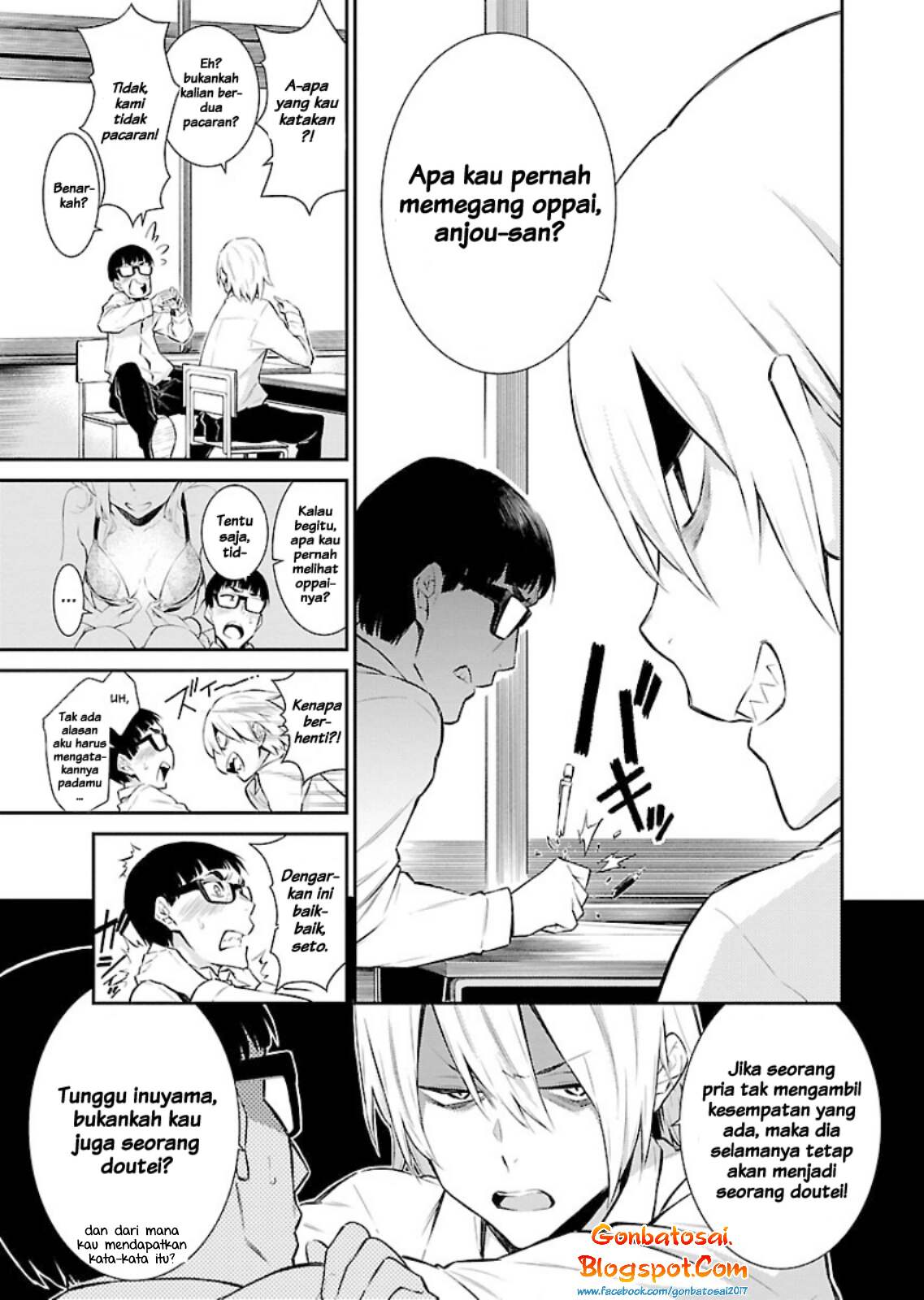 Yancha Gal no Anjou-san Chap 7 - Next Chap 8