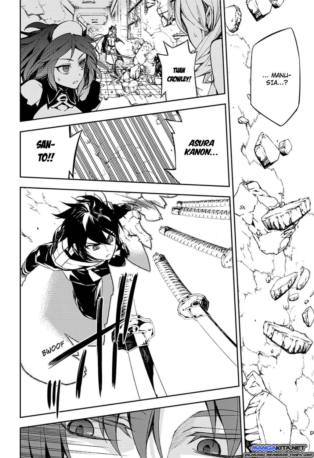Owari no Seraph Chap 34 - Next Chap 35