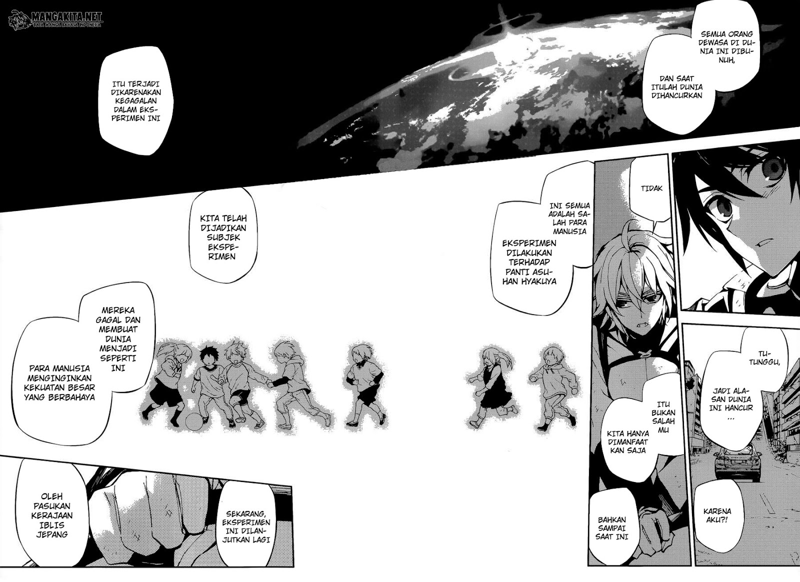 Owari no Seraph Chap 37 - Next Chap 38