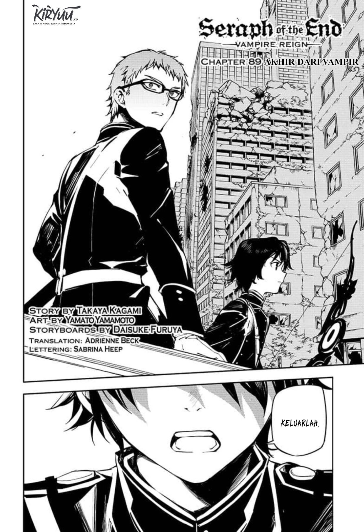 Owari no Seraph Chap 89 - Next Chap 90