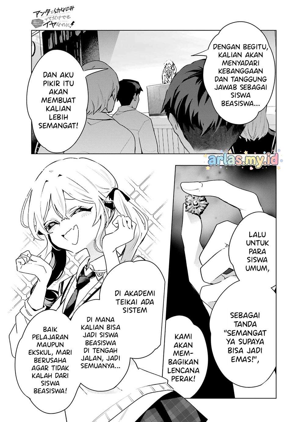 Anta to Osananajimitte dake demo Iyananoni! ~Zekkou kara Hajimaru S-kyuu Bishoujo to no Gakuen Nariagari Seikatsu~ Chap 11 - Next Chap 12