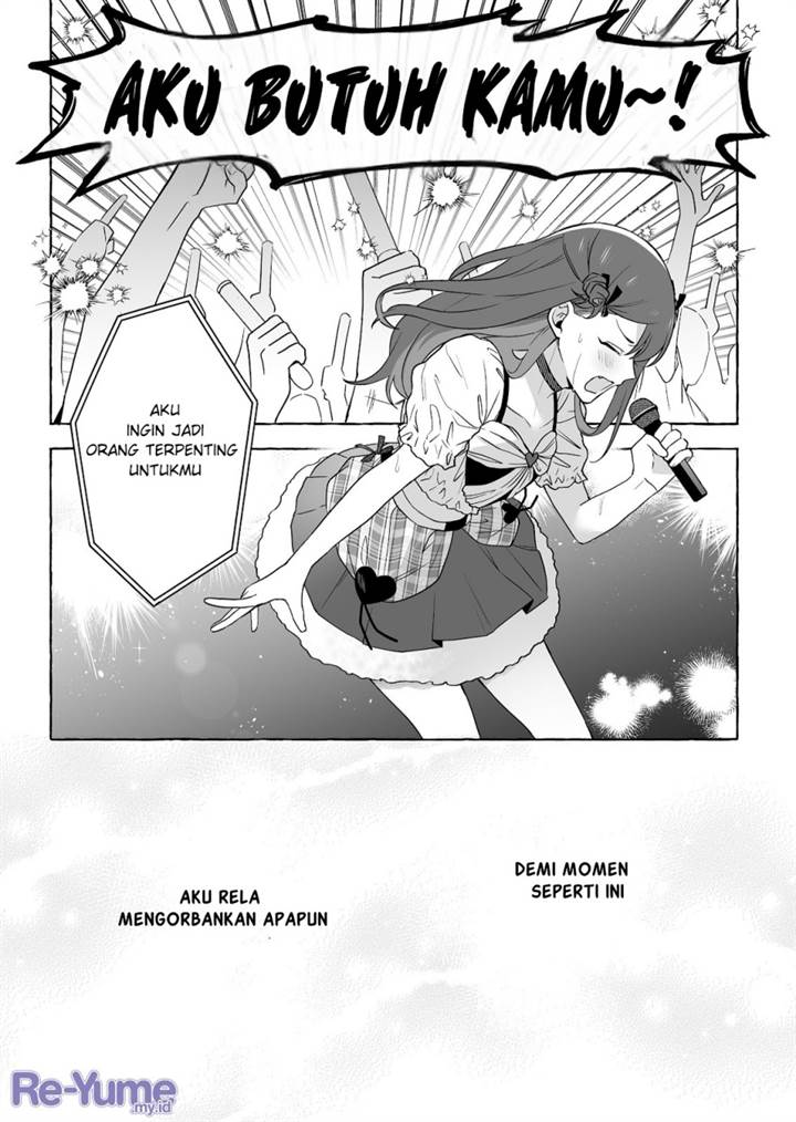 Komik Damedol to Sekai ni Hitori Dake no Fan (Serialization) Chap 50 - Next Chap 51