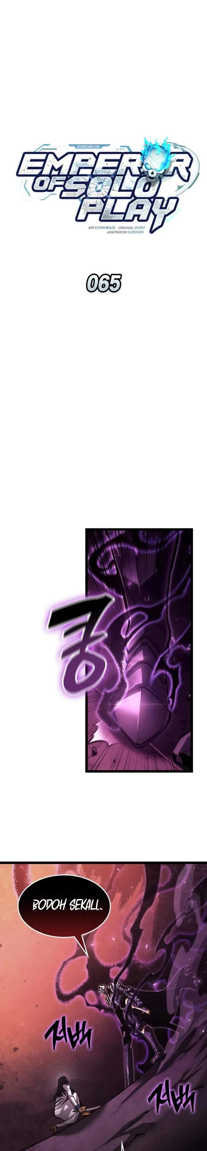 Emperor of Solo Play Chap 65 - Next Chap 66