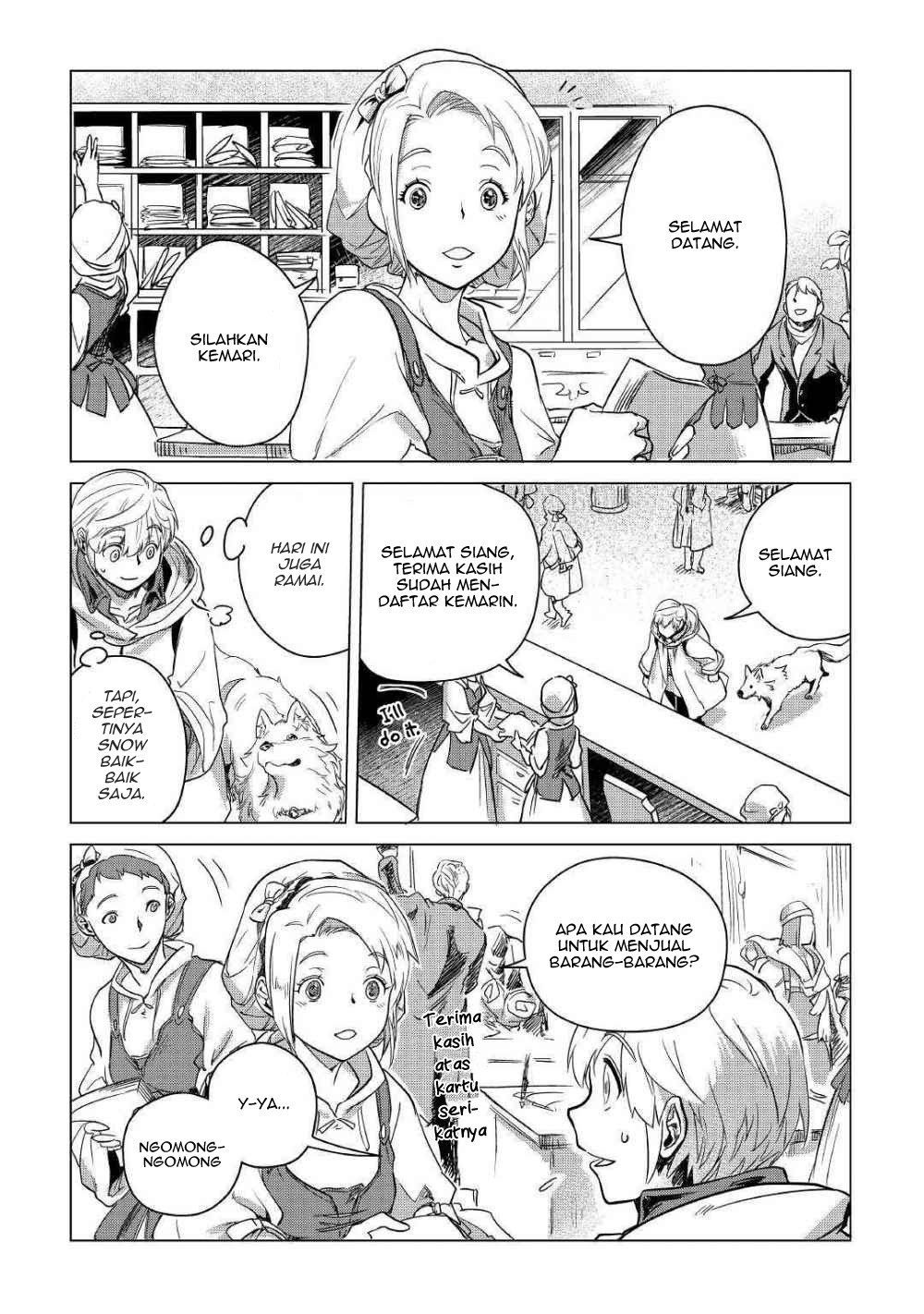 Mofumofu to Isekai Slow Life o Mezashimasu! Chap 6 - Next Chap 7
