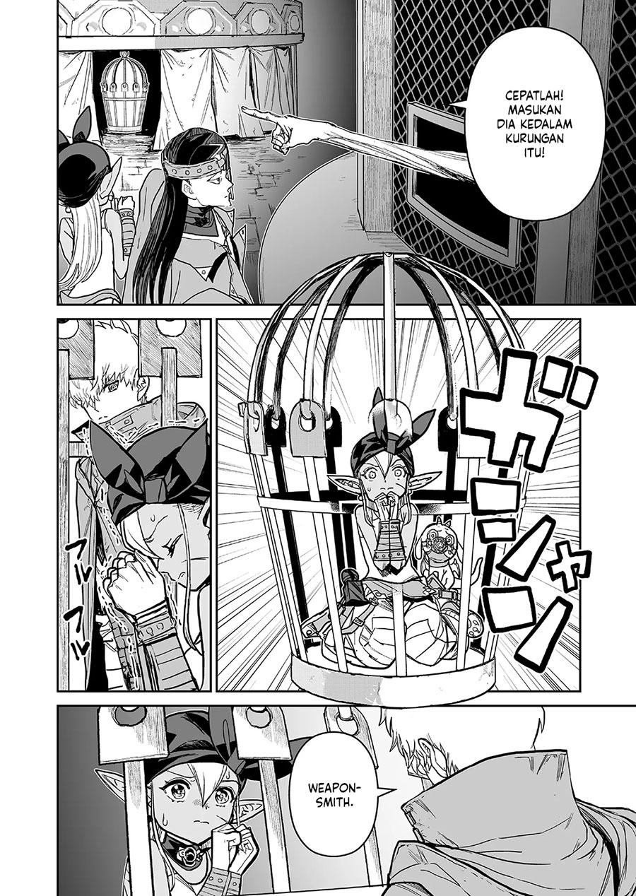 Abandoned ~Tsuyosugite Buki ga Kowareru Yuusha to Buki Shokunin no Elf~ Chap 8 - Next Chap 9