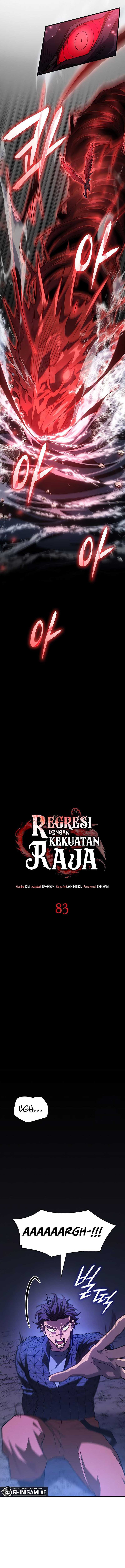 Regressing with the Kings Power Chap 83 - Next Chap 84