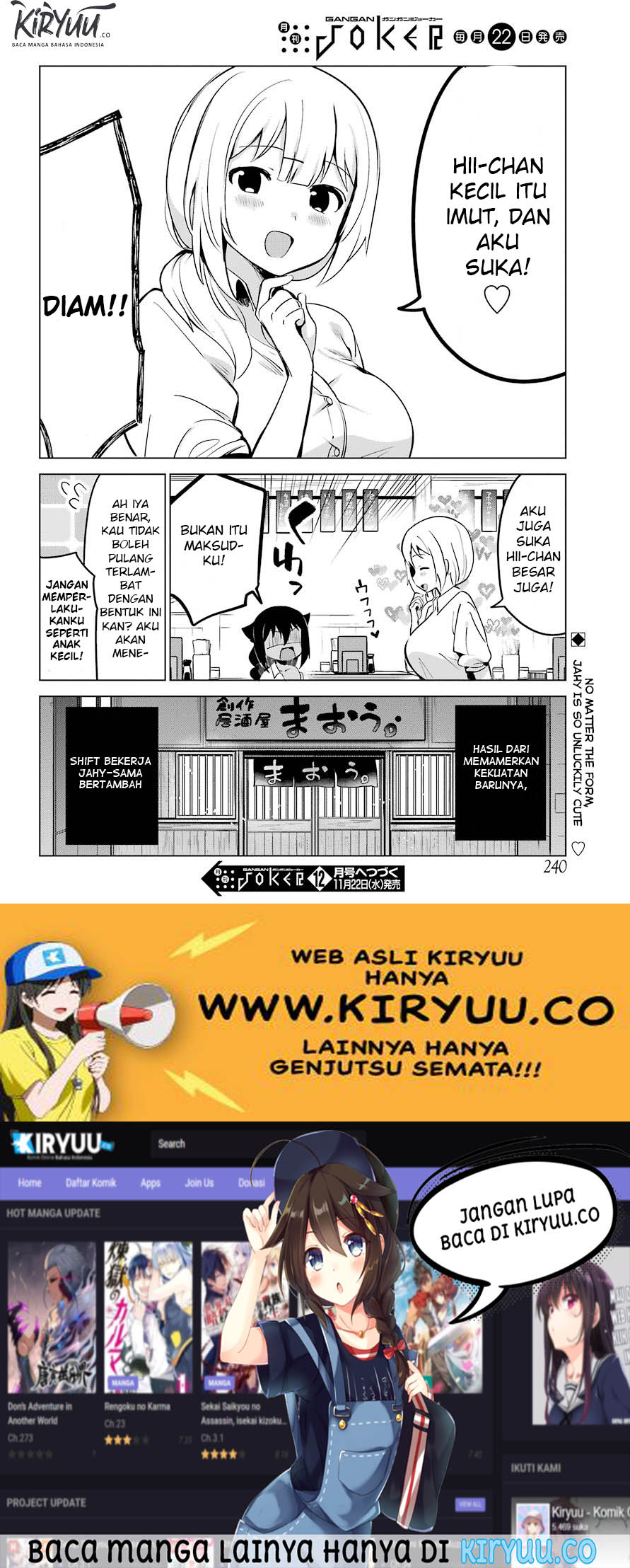 Jahy-sama wa Kujikenai! Chap 6 - Next Chap 7