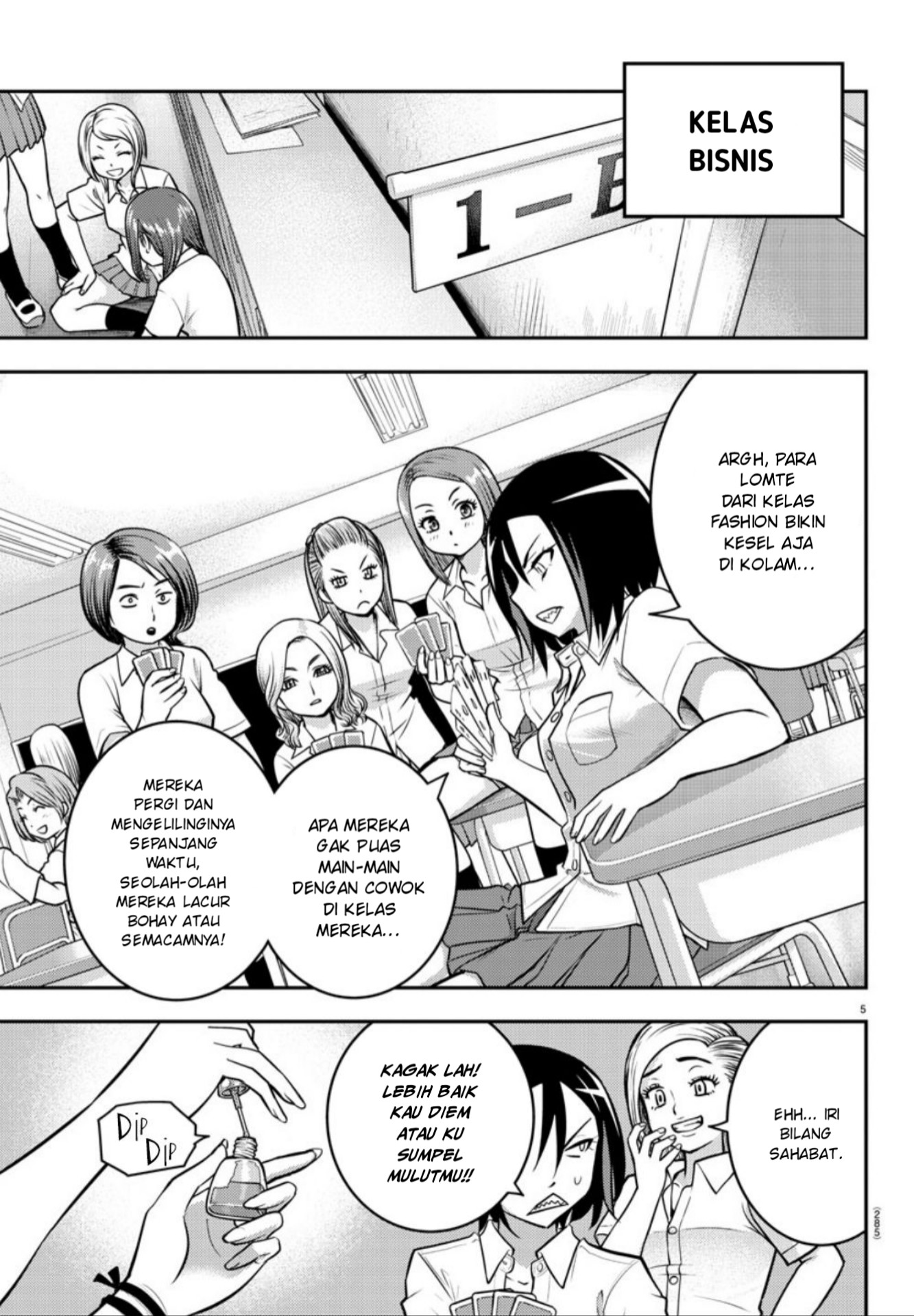 Yankee JK Kuzuhana-chan Chap 9 - Next Chap 10