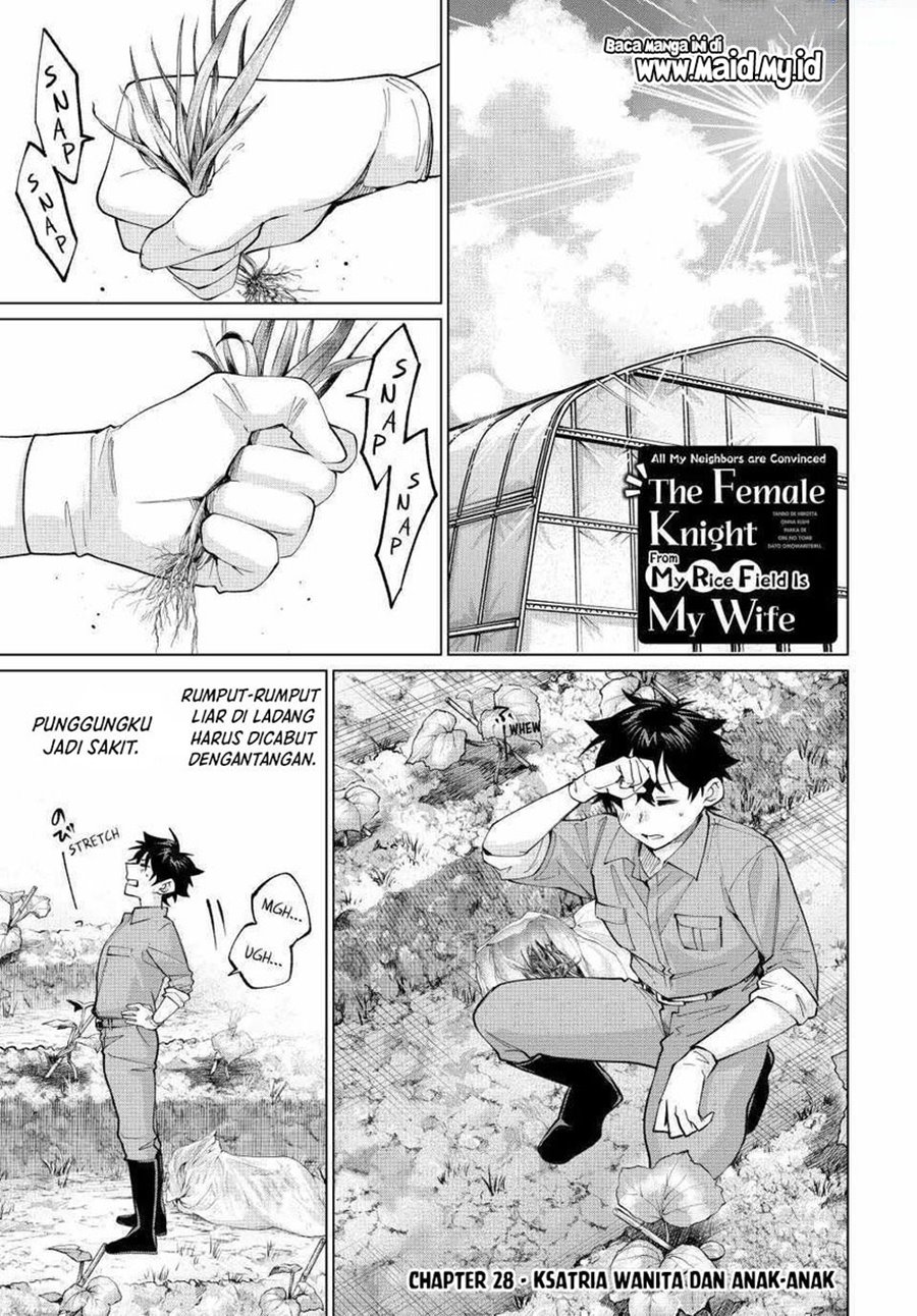 Tanbo de Hirotta Onna Kishi, Inaka de Ore no Yome da to Omowareteiru Chap 28 - Next Chap 29