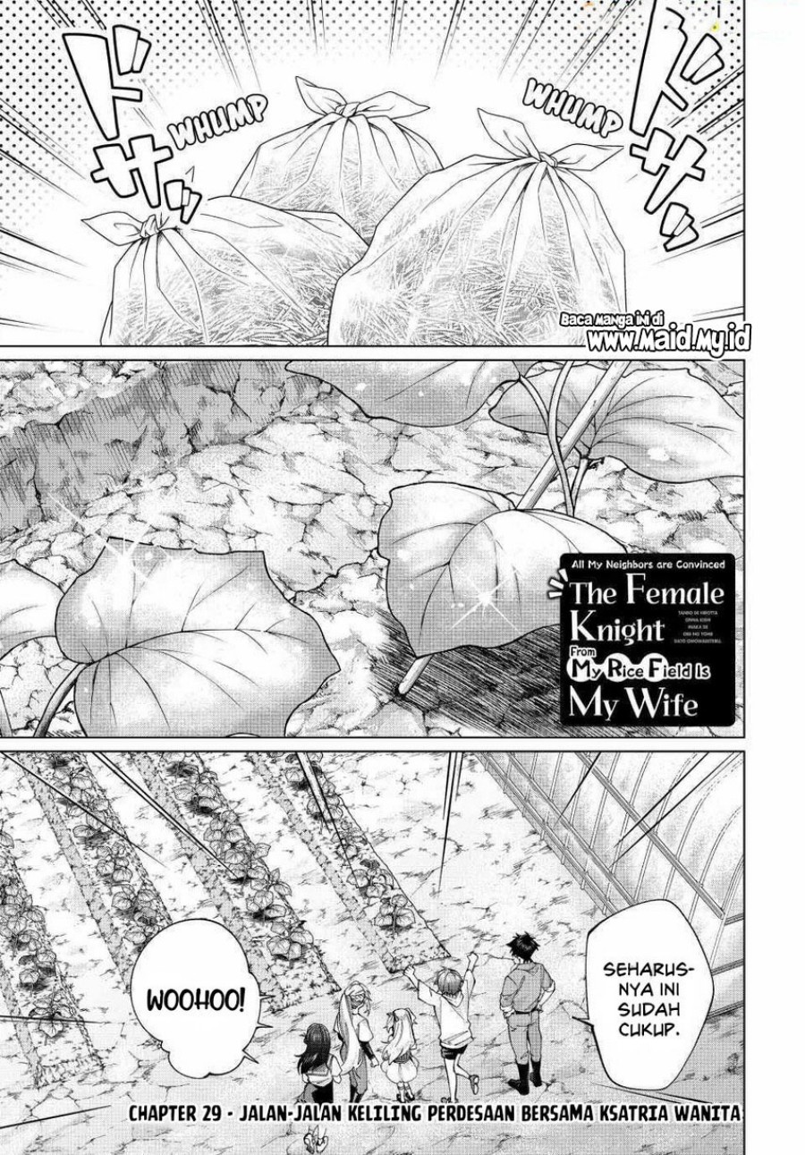 Tanbo de Hirotta Onna Kishi, Inaka de Ore no Yome da to Omowareteiru Chap 29 - Next Chap 30