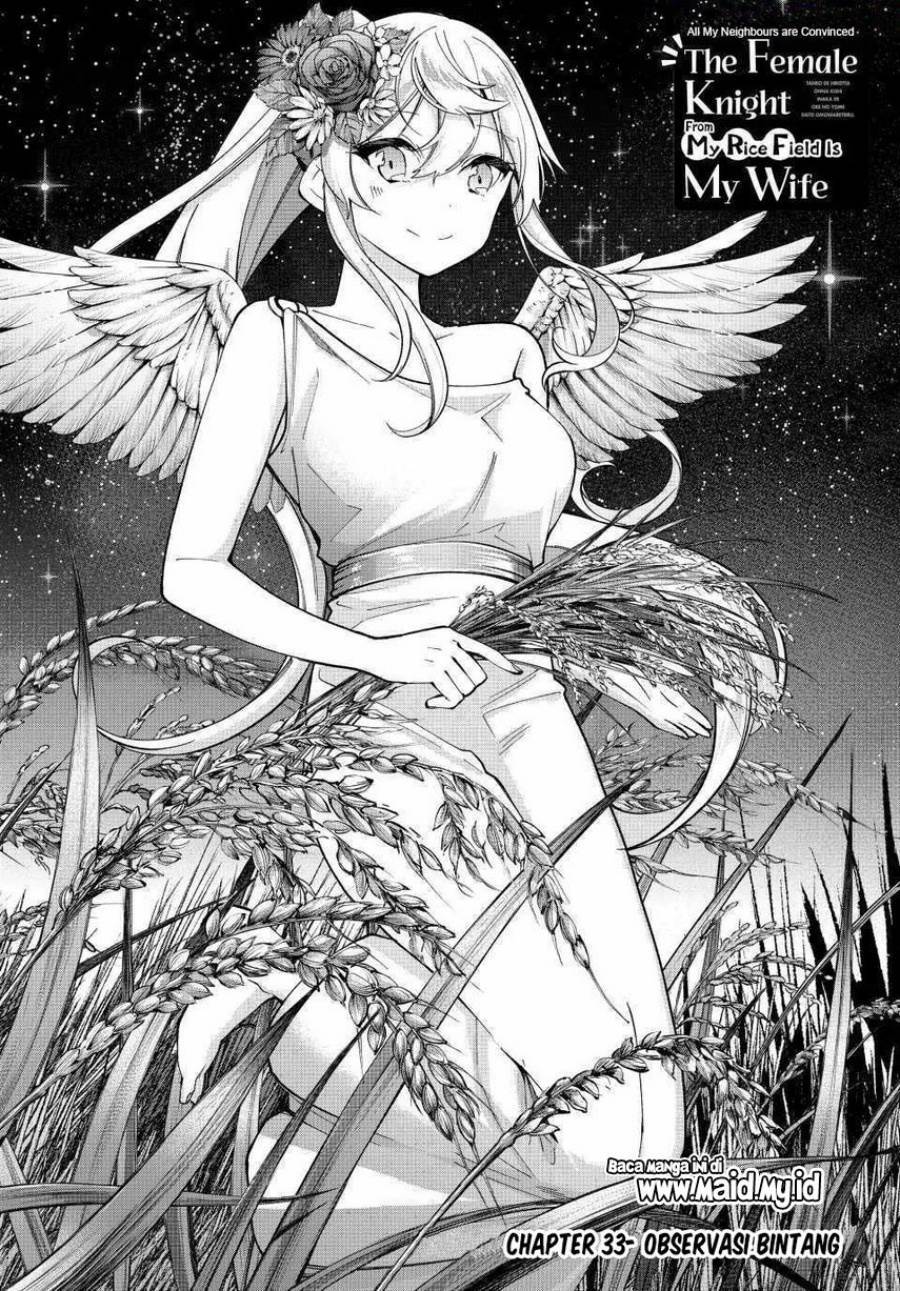 Tanbo de Hirotta Onna Kishi, Inaka de Ore no Yome da to Omowareteiru Chap 33 - Next Chap 34