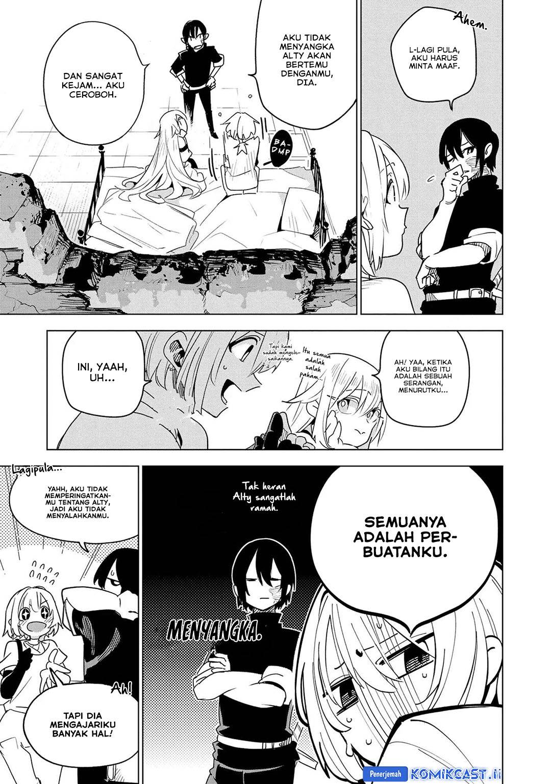 Isekai Meikyuu no Saishinbu o Mezasou Chap 35 - Next Chap 36