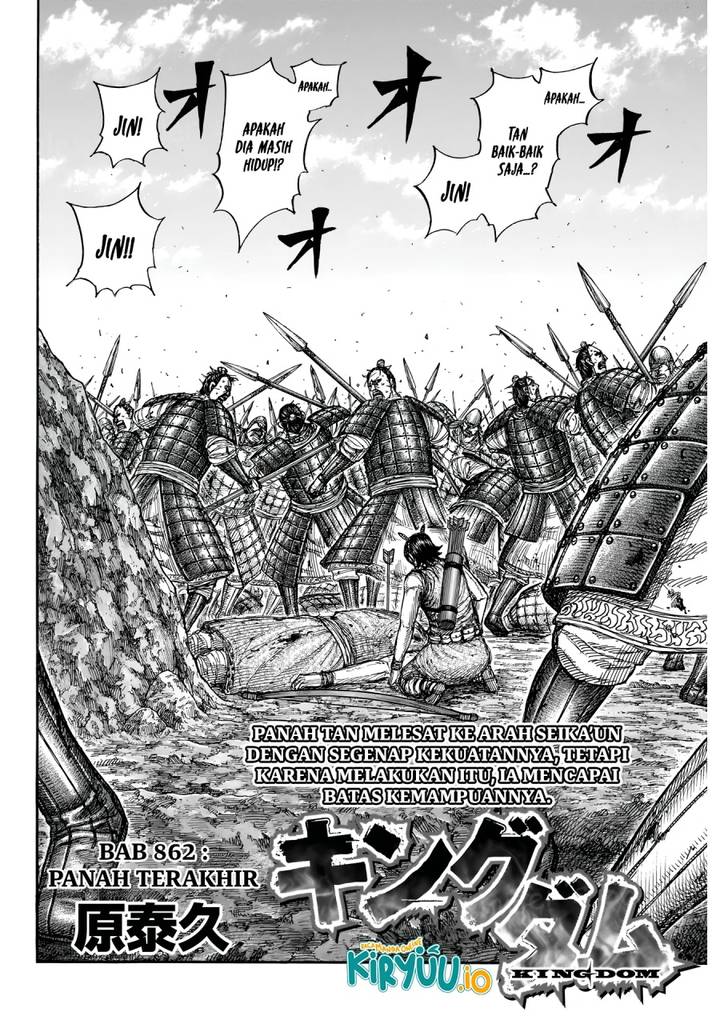 Kingdom Chap 862 - Next Chap 863