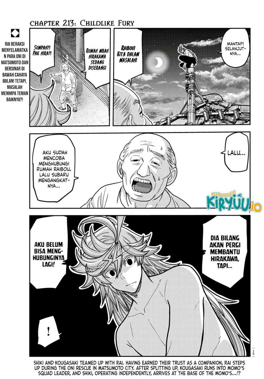 Tougen Anki Chap 213 - Next Chap 214