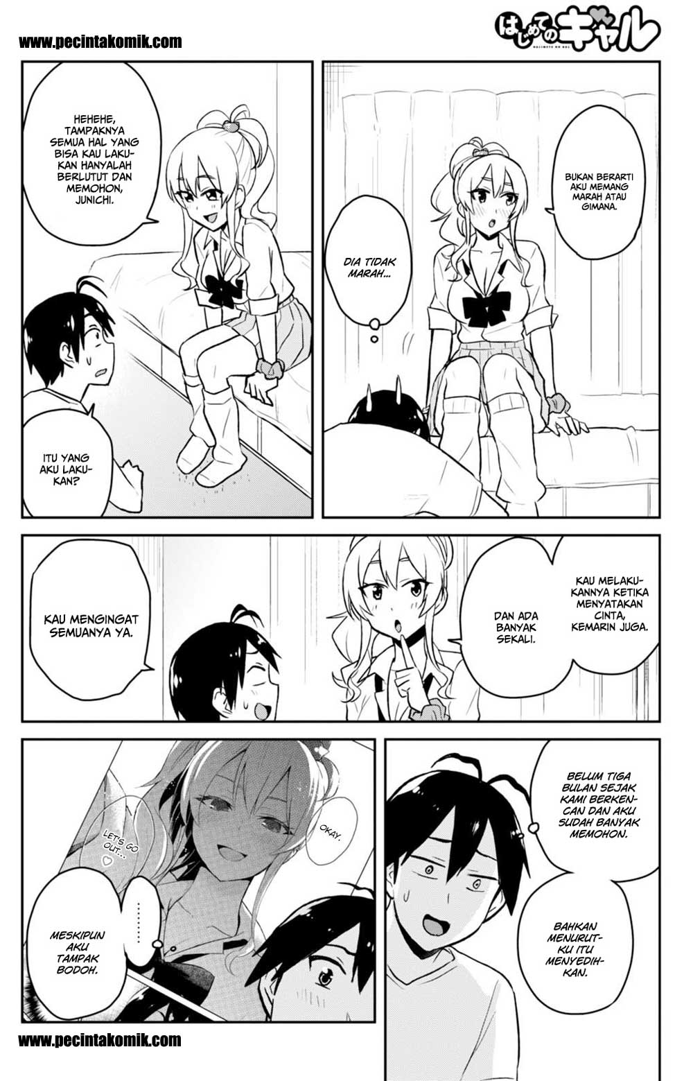 Hajimete no Gal Chap 39 - Next Chap 40