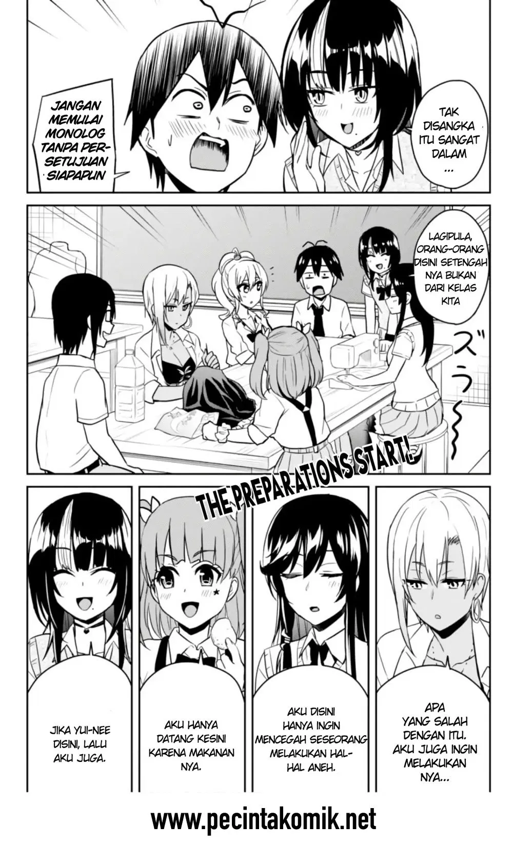 Hajimete no Gal Chap 67 - Next Chap 68