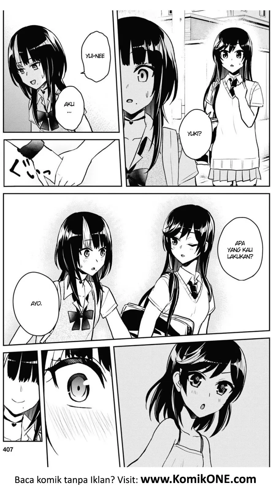 Hajimete no Gal Chap 61 - Next Chap 62