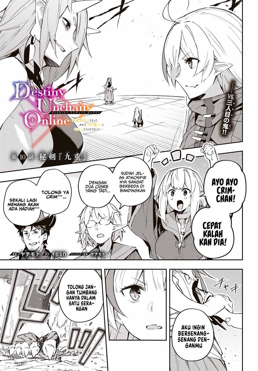 Destiny Unchain Online Chap 10 - Next Chap 11