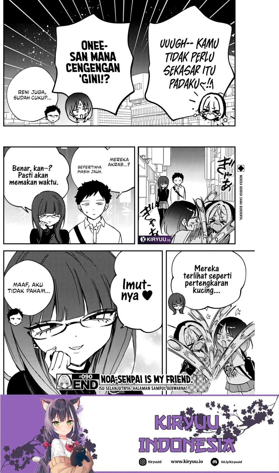 Noa-senpai wa Tomodachi. Chap 90 - Next Chap 91