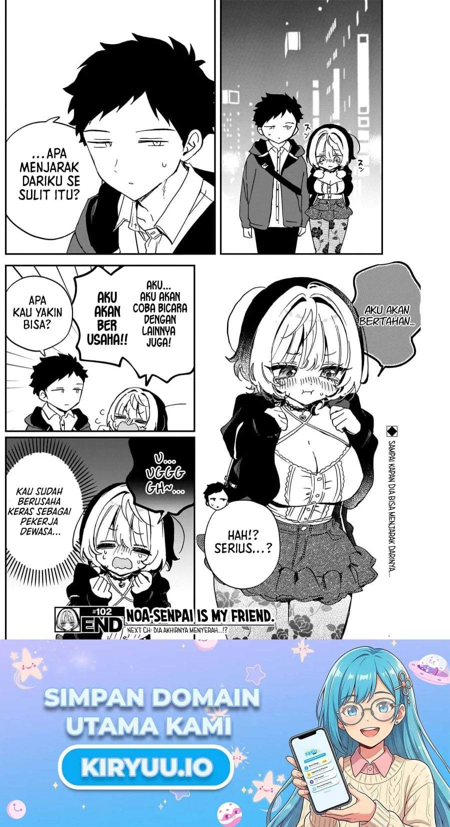 Noa-senpai wa Tomodachi. Chap 102 - Next Chap 103
