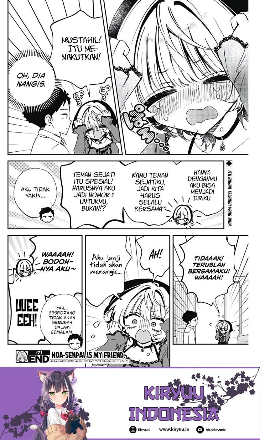 Noa-senpai wa Tomodachi. Chap 71 - Next Chap 72