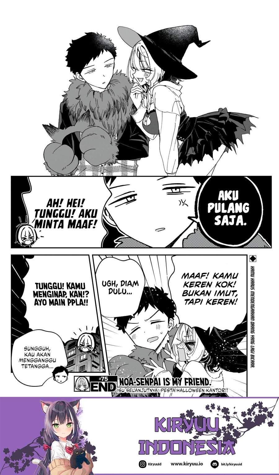Noa-senpai wa Tomodachi. Chap 75 - Next Chap 76