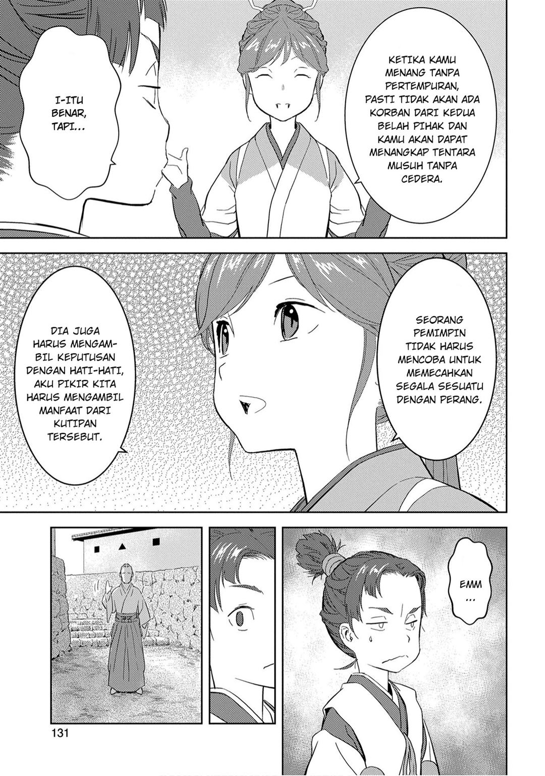 Sengoku Komachi Kuroutan: Noukou Giga Chap 9 - Next Chap 10
