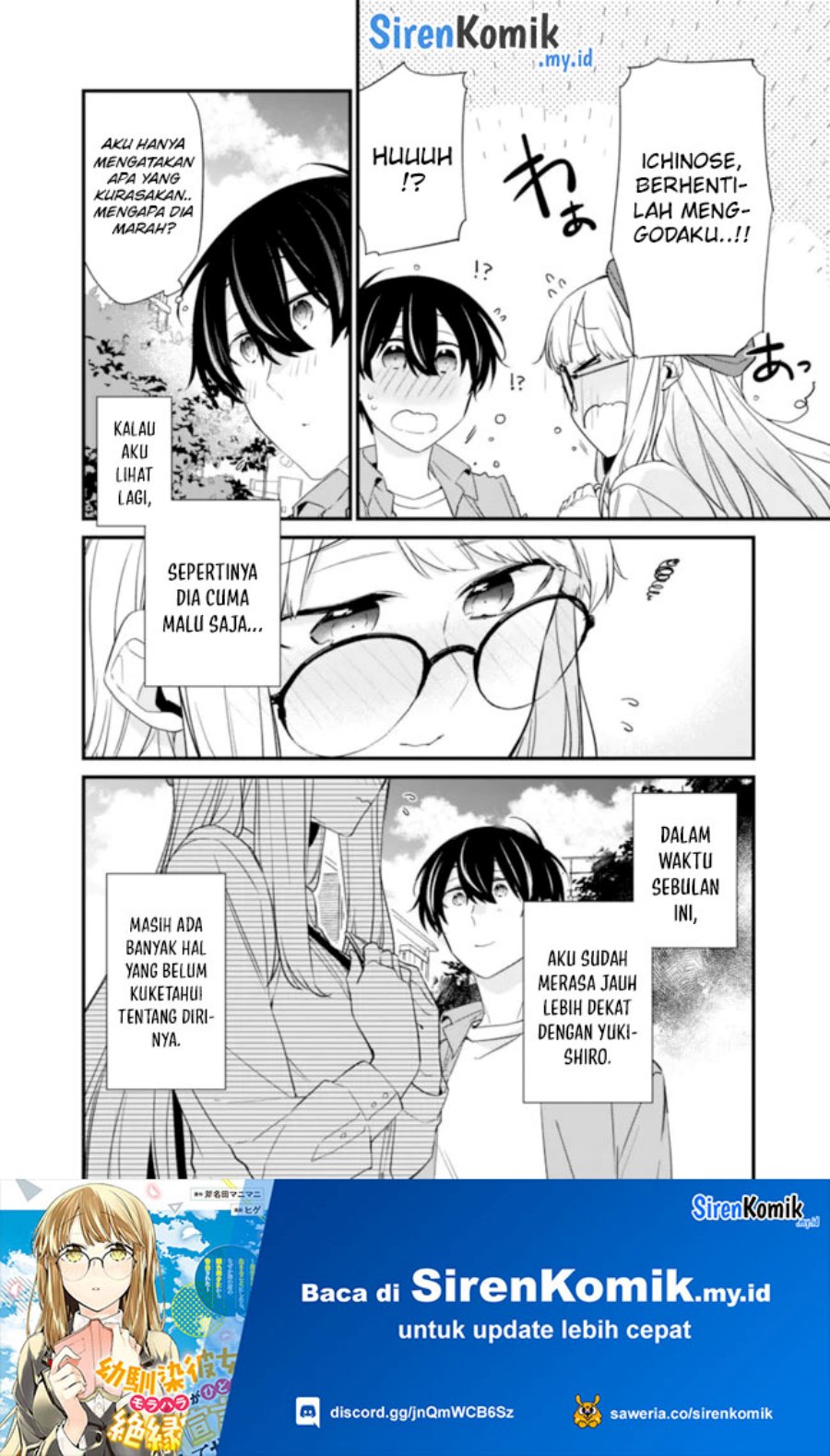 Osananajimi Kanojo no Morahara ga Hidoin de Zetsuen Sengen shite Yatta Chap 22.1 - Next Chap 23.1
