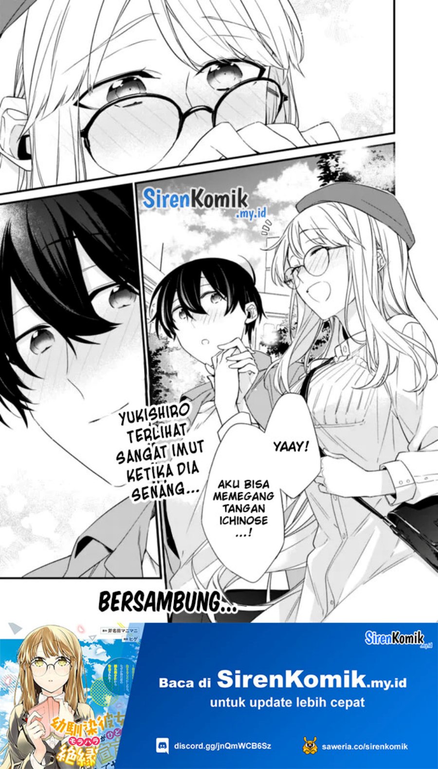 Osananajimi Kanojo no Morahara ga Hidoin de Zetsuen Sengen shite Yatta Chap 22.1 - Next Chap 23.1