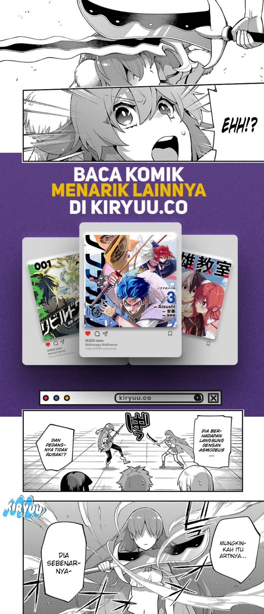Eiyuu Kyoushitsu Chap 35.1 - Next Chap 36.1
