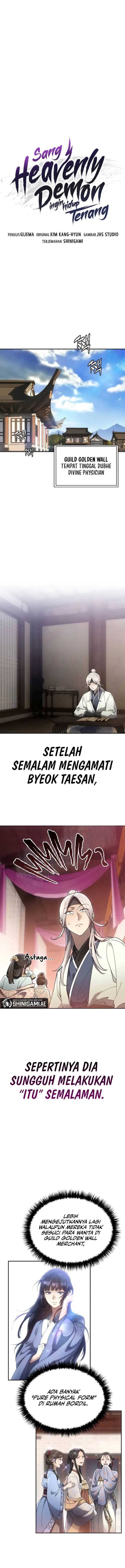 The Heavenly Demon Wants A Quiet Life Chap 9 - Next Chap 10