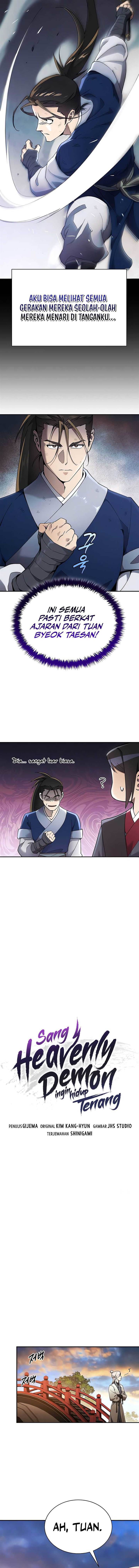 The Heavenly Demon Wants A Quiet Life Chap 11 - Next Chap 12