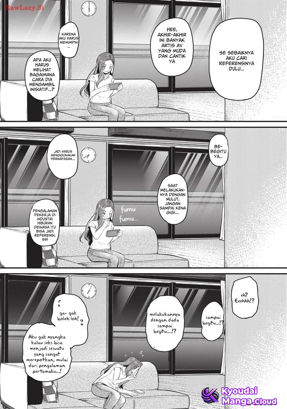 Shigoto Kaeri, Dokushin no Bijin Doushi ni Tanomarete Chap 5.5 - Next Chap 6.5