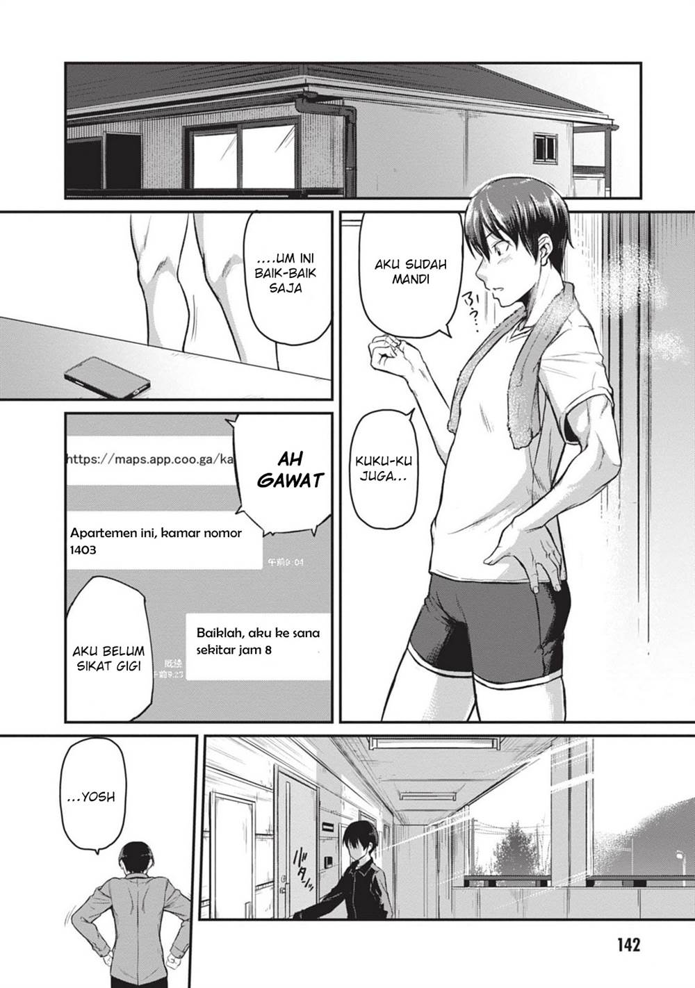 Shigoto Kaeri, Dokushin no Bijin Doushi ni Tanomarete Chap 5 - Next Chap 6