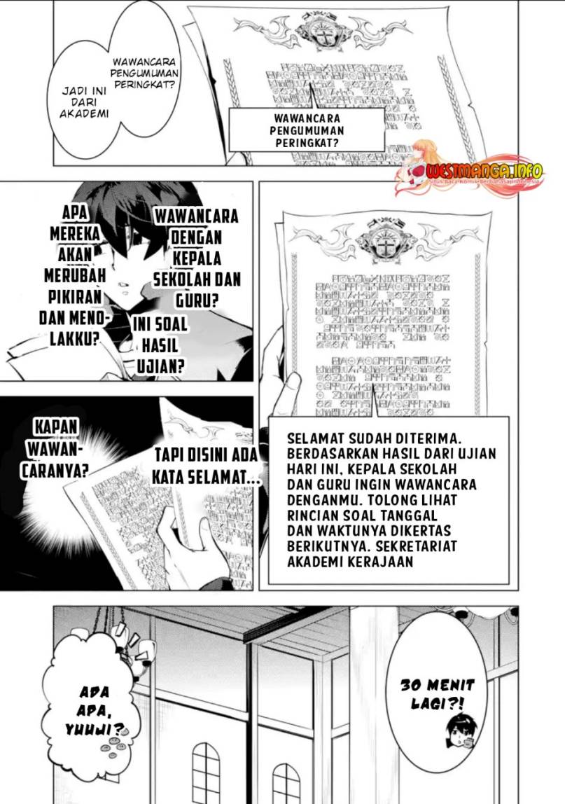 Tensei Kenja no Isekai Raifu ~Daini no Shokugyo wo Ete, Sekai Saikyou ni Narimashita~ Chap 56.2 - Next Chap 57.2
