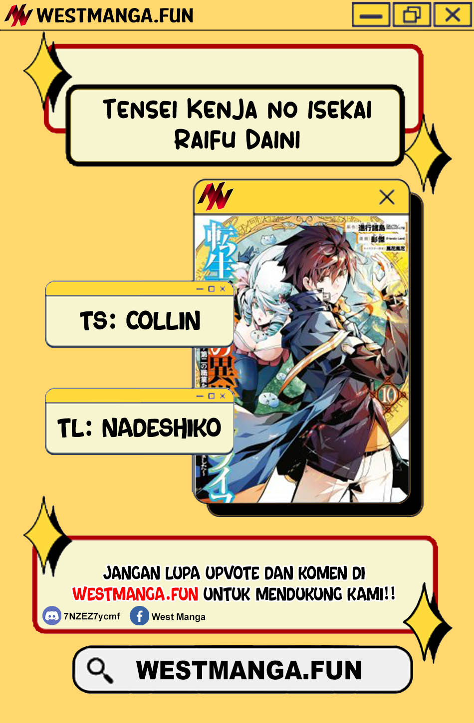 Tensei Kenja no Isekai Raifu ~Daini no Shokugyo wo Ete, Sekai Saikyou ni Narimashita~ Chap 73.2 - Next Chap 74.2