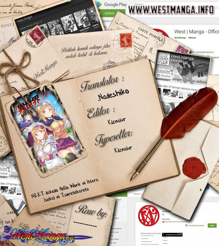 NEET dakedo Hello Work ni Ittara Isekai ni Tsuretekareta Chap 30.1 - Next Chap 31.1