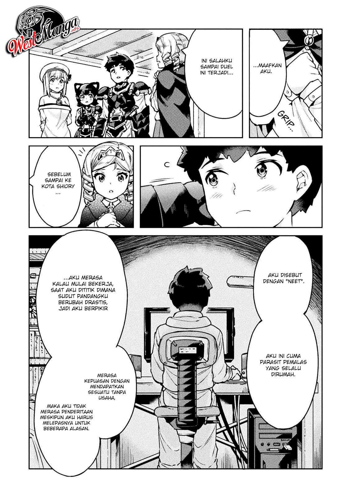 NEET dakedo Hello Work ni Ittara Isekai ni Tsuretekareta Chap 23 - Next Chap 24