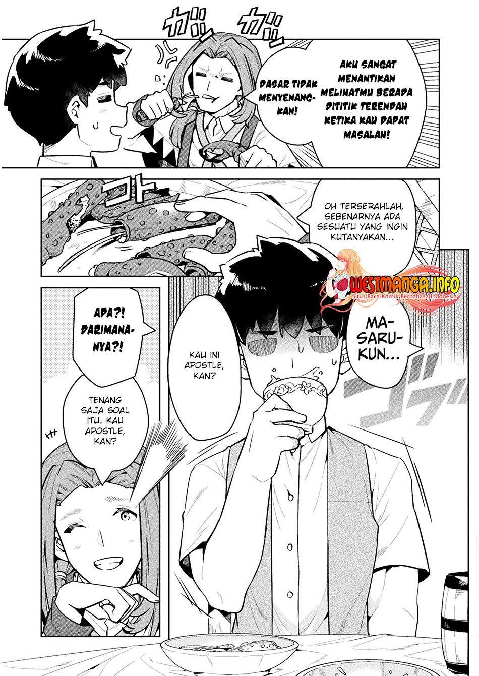 NEET dakedo Hello Work ni Ittara Isekai ni Tsuretekareta Chap 44 - Next Chap 45