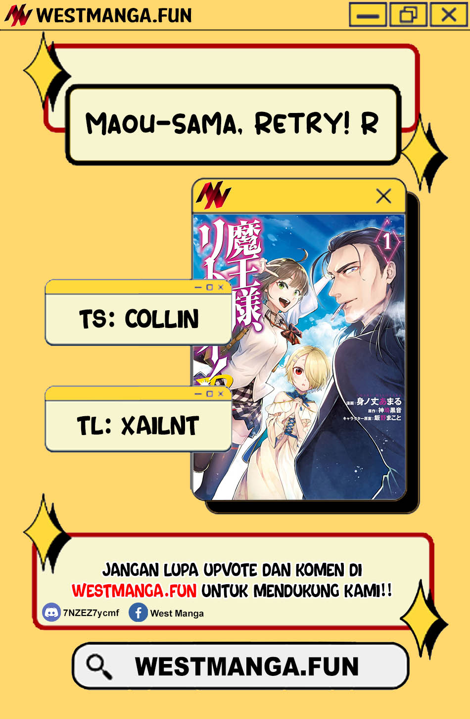 Maou-sama, Retry! R Chap 43 - Next Chap 44