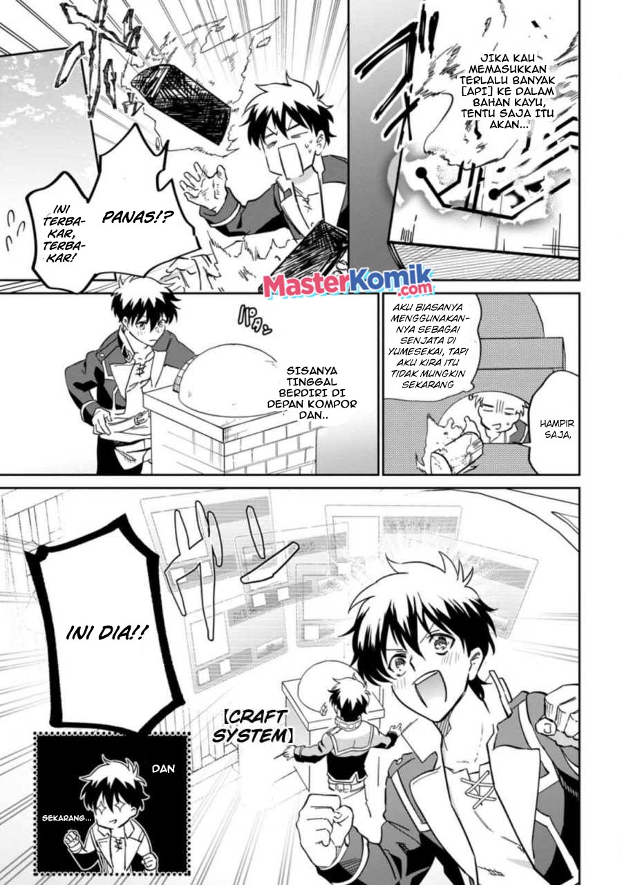 Isekai Craft Gurashi Jiyu Kimamana Seisan Shoku No Honobono Slow Life Chap 7.2 - Next Chap 8.2